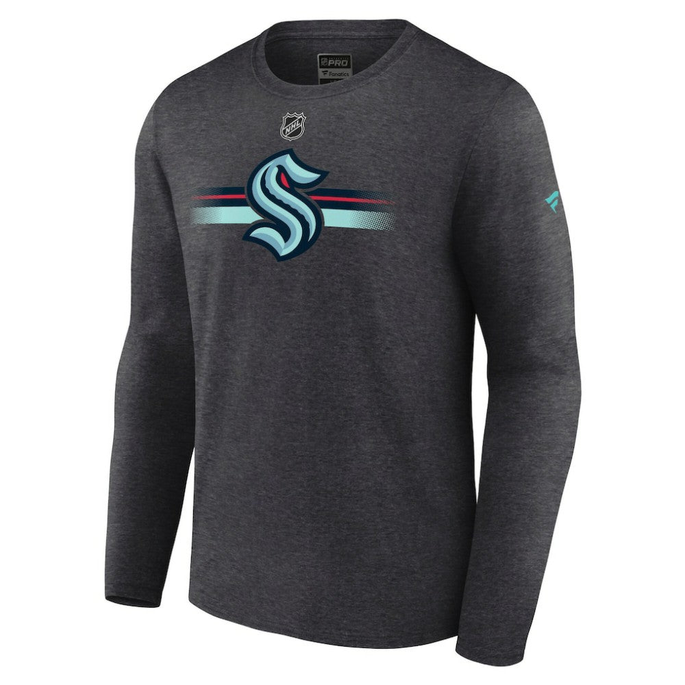 Seattle Kraken Fanatics Authentic Pro Secondary Long Sleeve T-Shirt -  NHL T-shirts