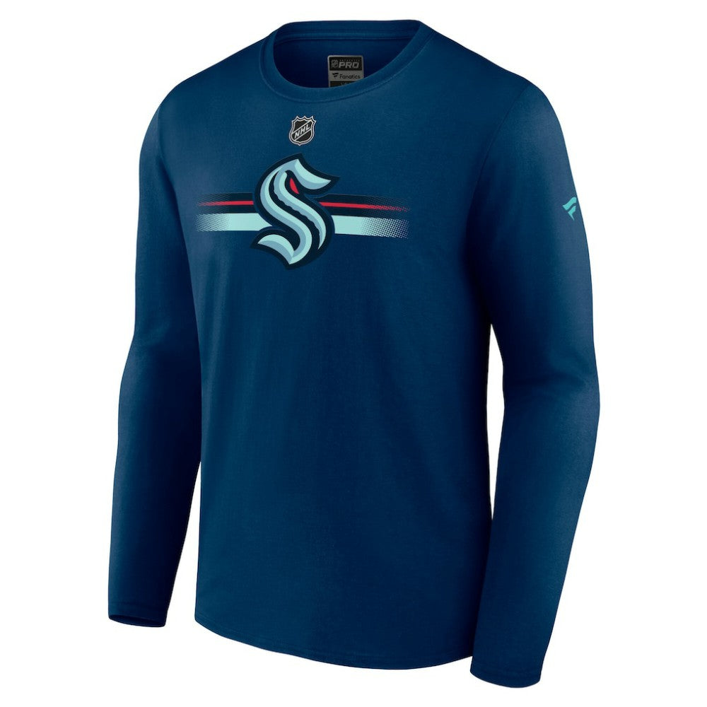 Seattle Kraken Fanatics Authentic Pro Secondary Long Sleeve T-Shirt -  NHL T-shirts