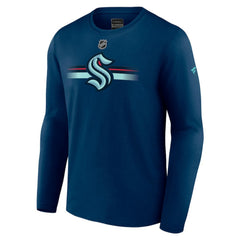 Seattle Kraken Fanatics Authentic Pro Secondary Long Sleeve T-Shirt -  NHL T-shirts