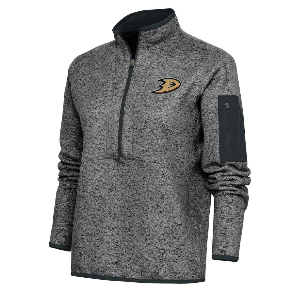 Anaheim Ducks Antigua Women's Team Logo Fortune Quarter-Zip Jacket -  NHL Jackets