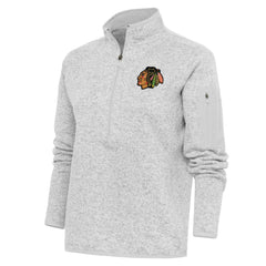 Chicago Blackhawks Antigua Women's Team Logo Fortune Quarter-Zip Jacket -  NHL Jackets