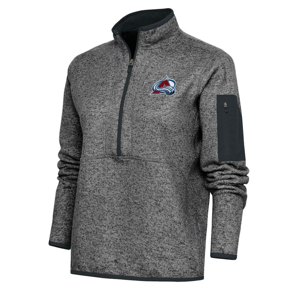 Colorado Avalanche Antigua Women's Team Logo Fortune Quarter-Zip Jacket -  NHL Jackets
