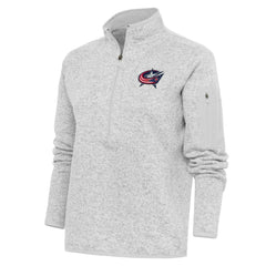 Columbus Blue Jackets Antigua Women's Team Logo Fortune Quarter-Zip Jacket -  NHL Jackets