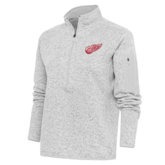 Detroit Red Wings Antigua Women's Team Logo Fortune Quarter-Zip Jacket -  NHL Jackets