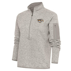 Nashville Predators Antigua Women's Team Logo Fortune Quarter-Zip Jacket -  NHL Jackets