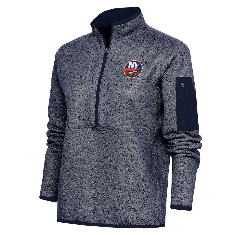 New York Islanders Antigua Women's Team Logo Fortune Quarter-Zip Jacket -  NHL Jackets