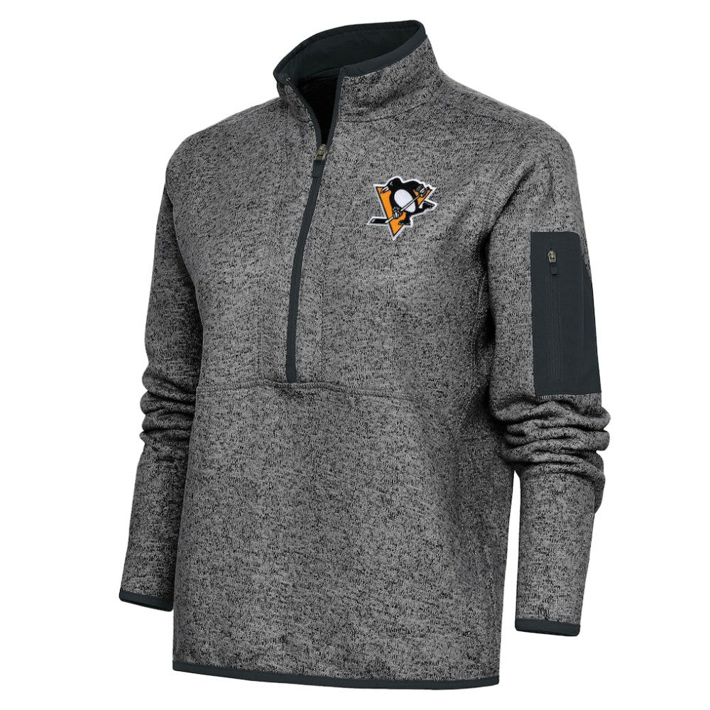 Pittsburgh Penguins Antigua Women's Team Logo Fortune Quarter-Zip Jacket -  NHL Jackets