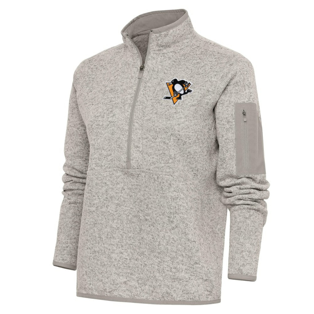 Pittsburgh Penguins Antigua Women's Team Logo Fortune Quarter-Zip Jacket -  NHL Jackets