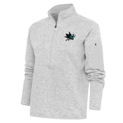 San Jose Sharks Antigua Women's Team Logo Fortune Quarter-Zip Jacket -  NHL Jackets
