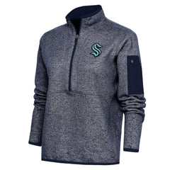Seattle Kraken Antigua Women's Team Logo Fortune Quarter-Zip Jacket -  NHL Jackets