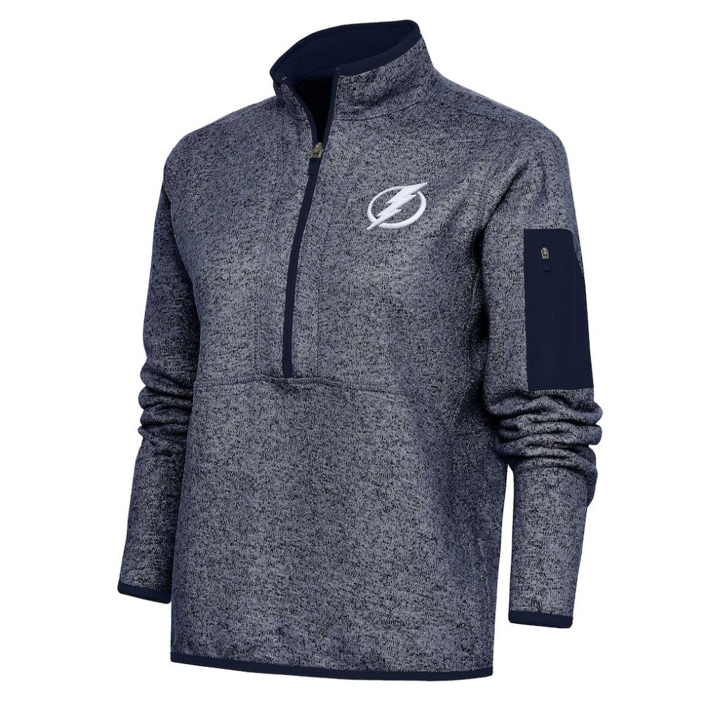 Tampa Bay Lightning Antigua Women's Team Logo Fortune Quarter-Zip Jacket -  NHL Jackets