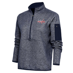Washington Capitals Antigua Women's Team Logo Fortune Quarter-Zip Jacket -  NHL Jackets