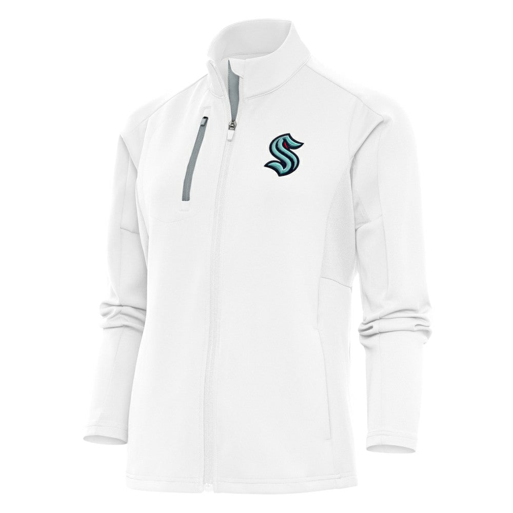 Seattle Kraken Antigua Women's Team Logo Generation Full-Zip Jacket -  NHL Jackets