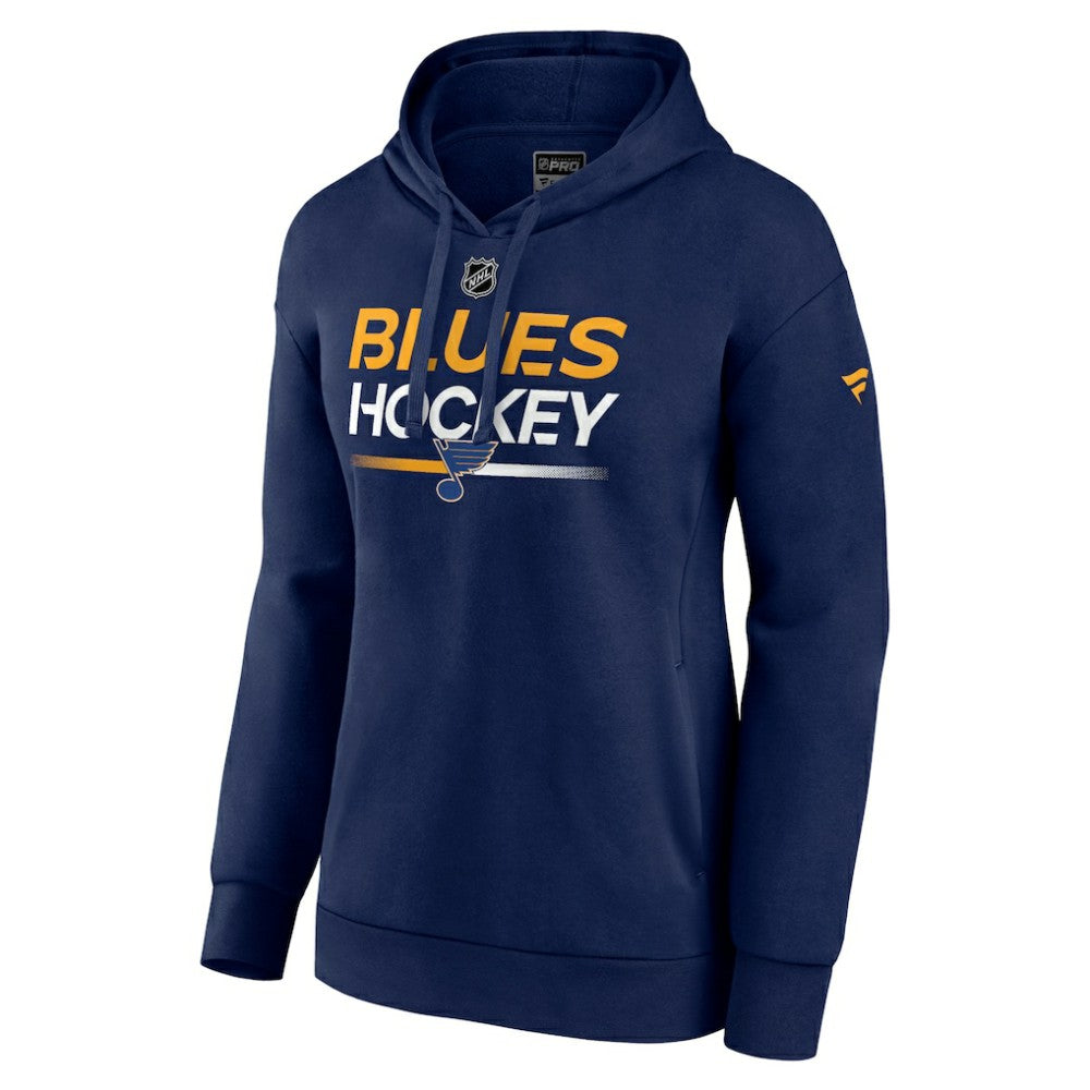 St. Louis Blues Fanatics Women's Authentic Pro Pullover Hoodie -  NHL Hoodies