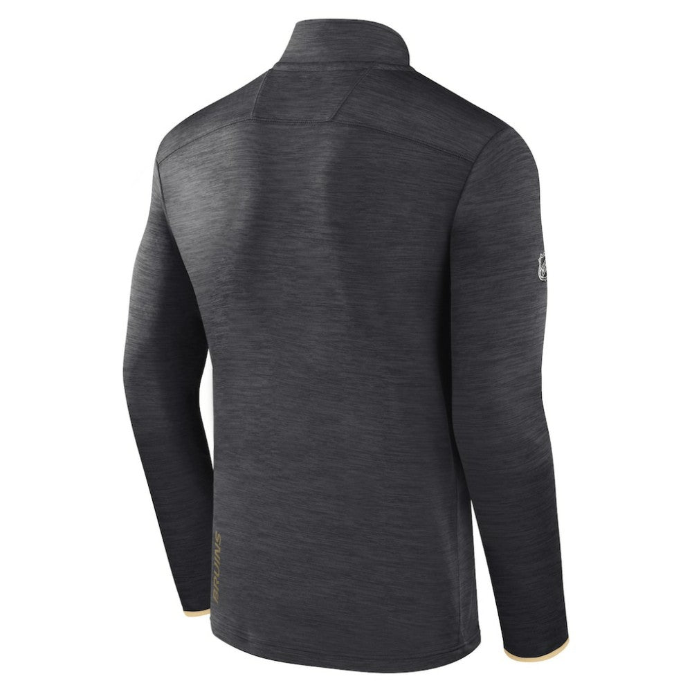 Boston Bruins Fanatics Authentic Pro Quarter-Zip Pullover Top -  NHL Pullover