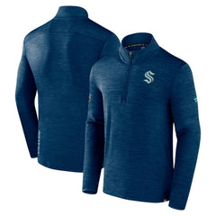 Seattle Kraken Fanatics Authentic Pro Quarter-Zip Pullover Top -  NHL Pullover