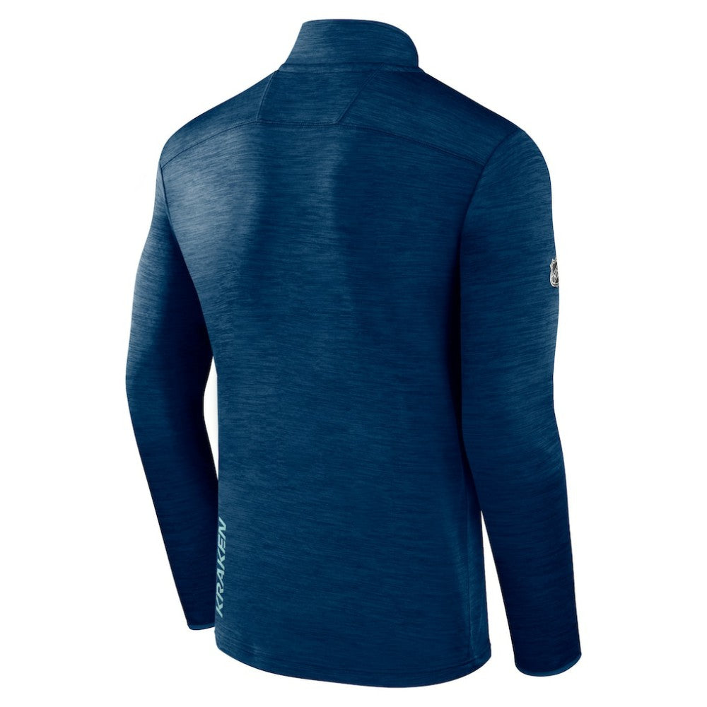 Seattle Kraken Fanatics Authentic Pro Quarter-Zip Pullover Top -  NHL Pullover