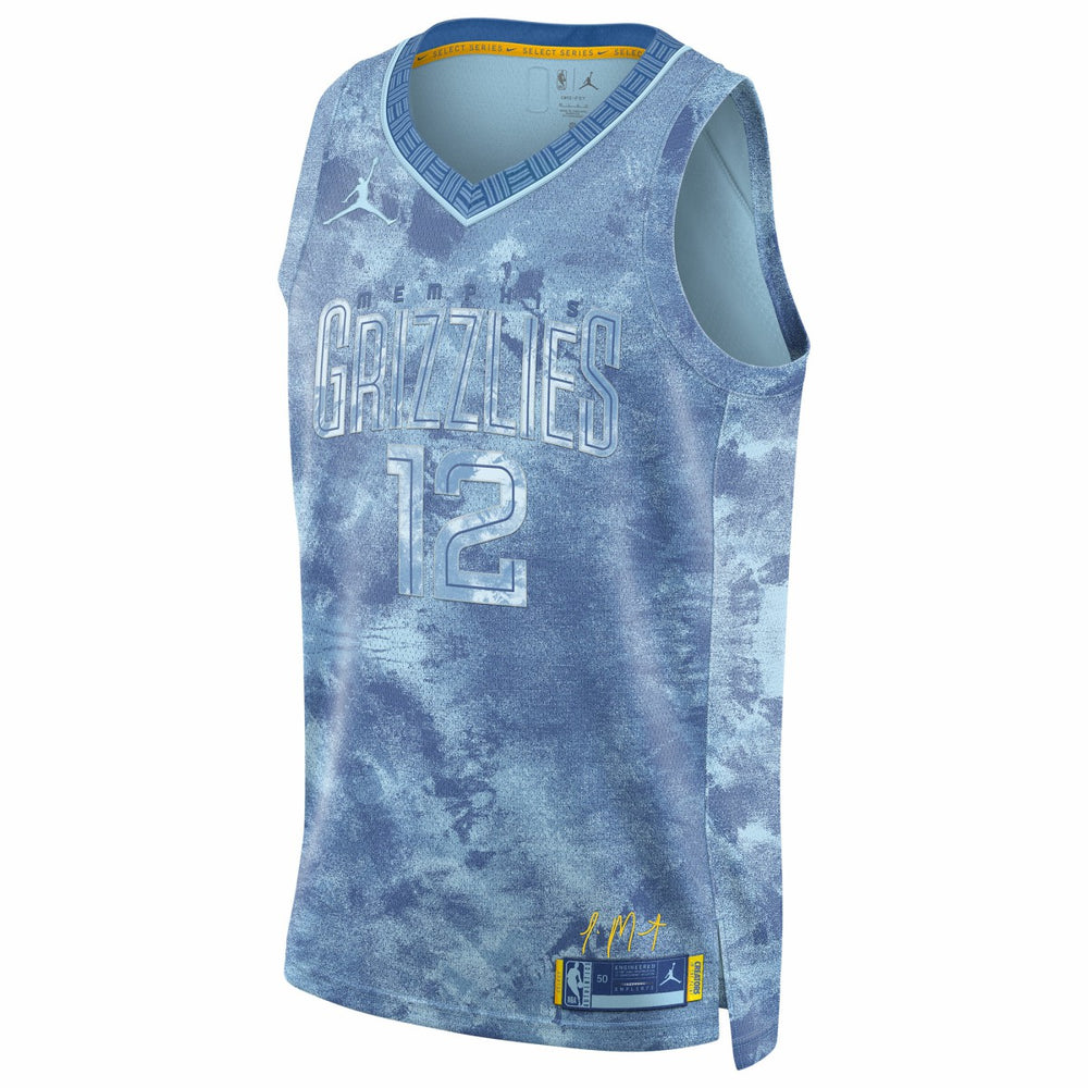 Light Blue Ja Morant Memphis Grizzlies Jordan Brand Select Series Swingman Jersey | NBA