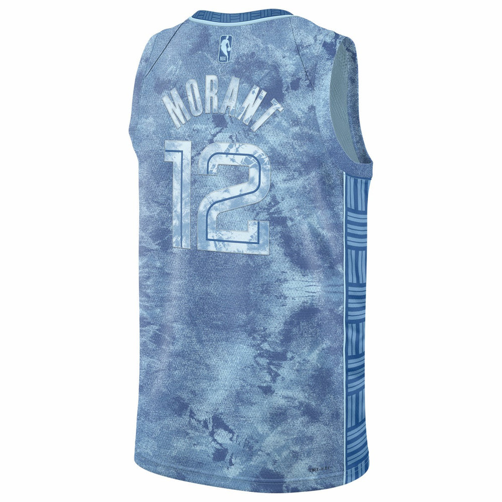 Light Blue Ja Morant Memphis Grizzlies Jordan Brand Select Series Swingman Jersey | NBA
