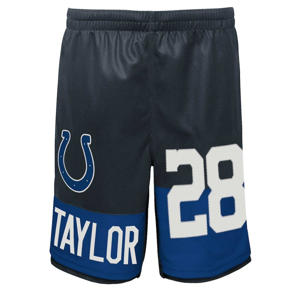 Indianapolis Colts Jonathan Taylor  Youth Player Name & Number Shorts | NFL On sale