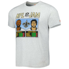 New Orleans Saints Jarvis Landry & Tyrann Mathieu  Homage Unisex NFL Jam Tri-Blend T-Shirt | NFL Online
