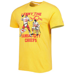 Kansas City Chiefs Len Dawson  Homage Unisex Caricature Retired Player Tri-Blend T-Shirt | NFL Near me