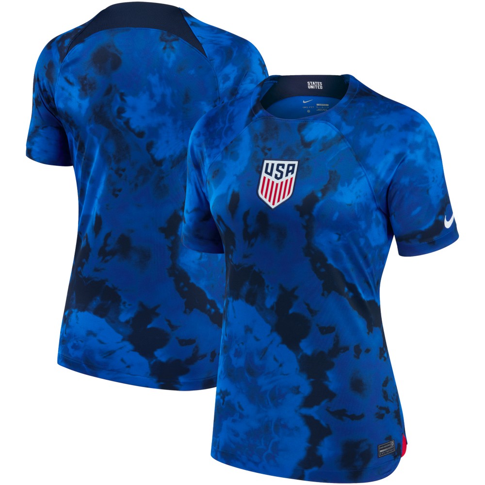 USMNT Women's 2022/23 Away Breathe Stadium Replica Blank Jersey
