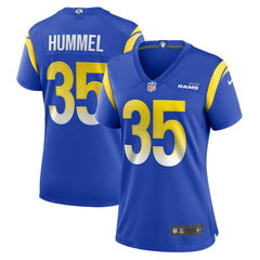 Los Angeles Rams Jake Hummel  Women's Game Player Jersey | NFL Online