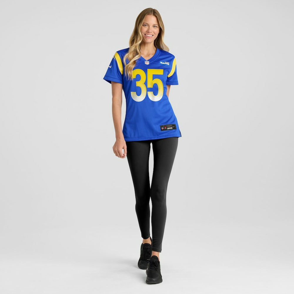 Los Angeles Rams Jake Hummel  Women's Game Player Jersey | NFL Online