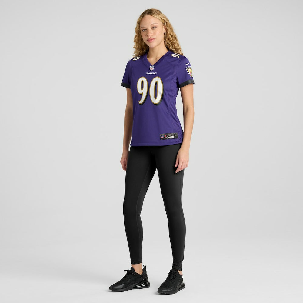 Baltimore Ravens David Ojabo  Women's Game Player Jersey | NFL Hot