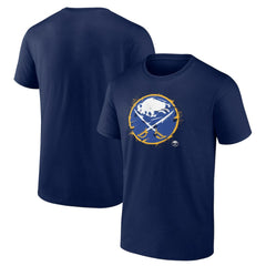 Buffalo Sabres Splatter Logo Team T-Shirt -  NHL T-shirts