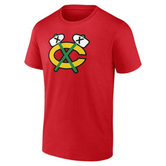 Chicago Blackhawks Shoulder Patch Logo T-Shirt -  NHL T-shirts