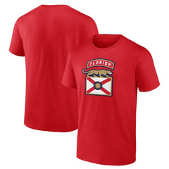 Florida Panthers Shoulder Patch Logo T-Shirt -  NHL T-shirts