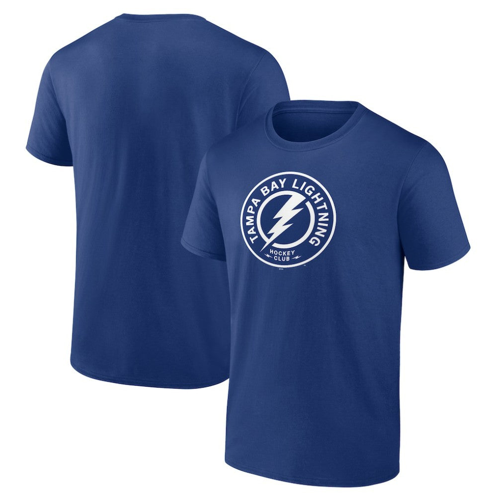 Tampa Bay Lightning Shoulder Patch Logo T-Shirt -  NHL T-shirts