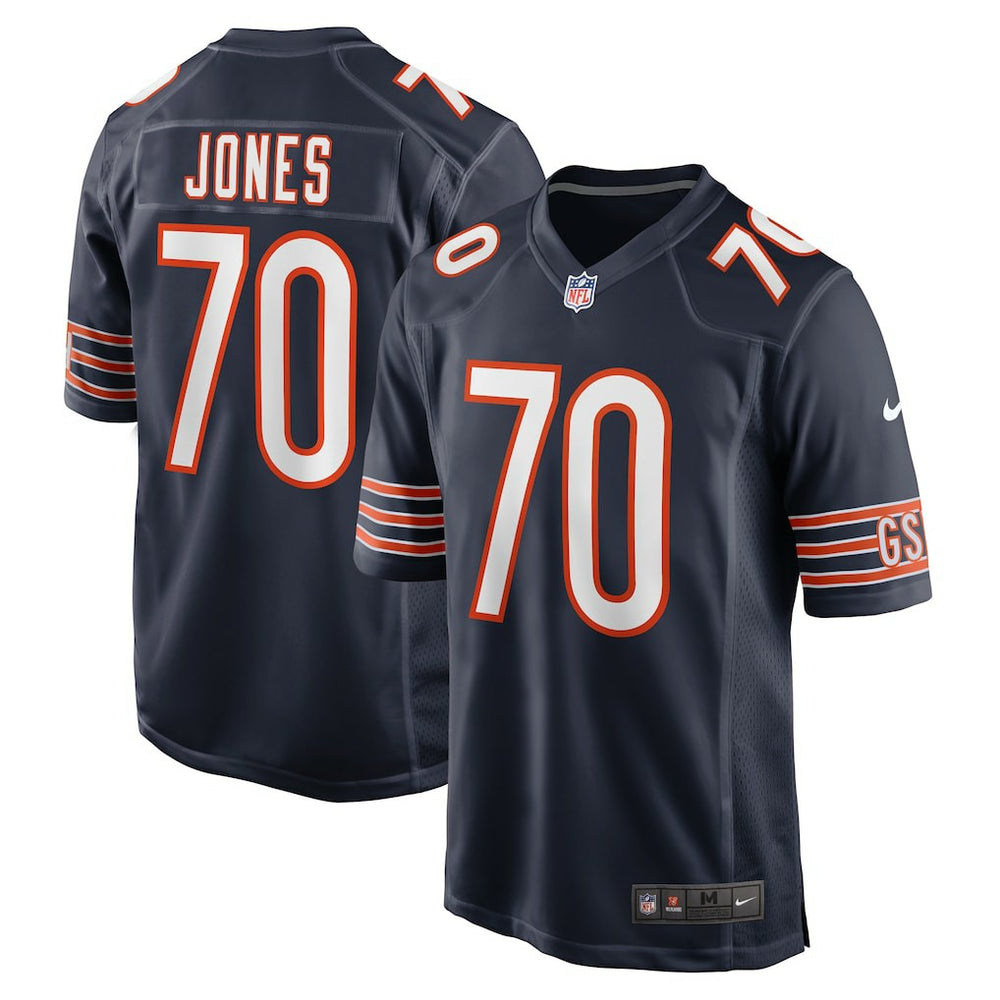 Chicago Bears Braxton Jones  Game Player Jersey | NFL Hot