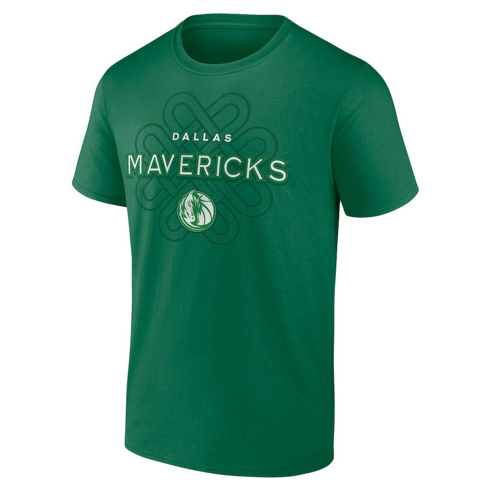 Green Dallas Mavericks Celtic Knot T-Shirt sale | NBA