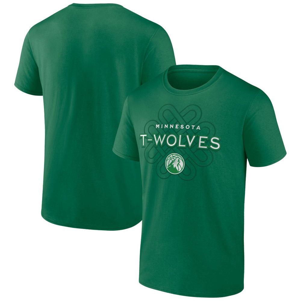 Green Minnesota Timberwolves Celtic Knot T-Shirt | NBA