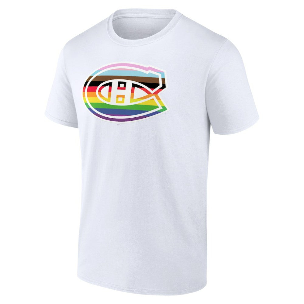 Montreal Canadiens Team Pride Logo T-Shirt -  NHL T-shirts