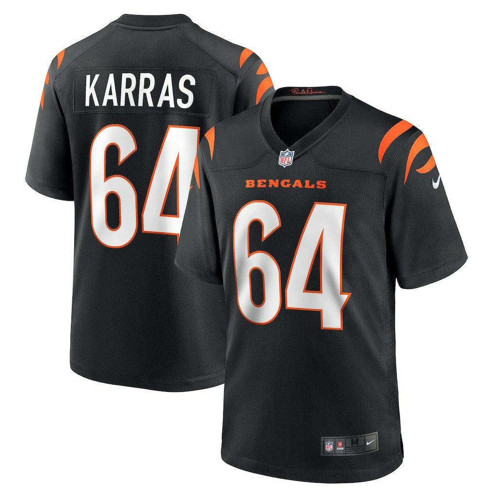 Cincinnati Bengals Ted Karras  Game Player Jersey | NFL New