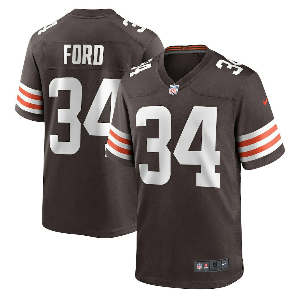 Cleveland Browns Jerome Ford  Game Player Jersey | NFL New