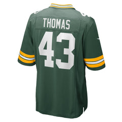 Green Bay Packers Kiondre Thomas  Game Player Jersey | NFL Hot