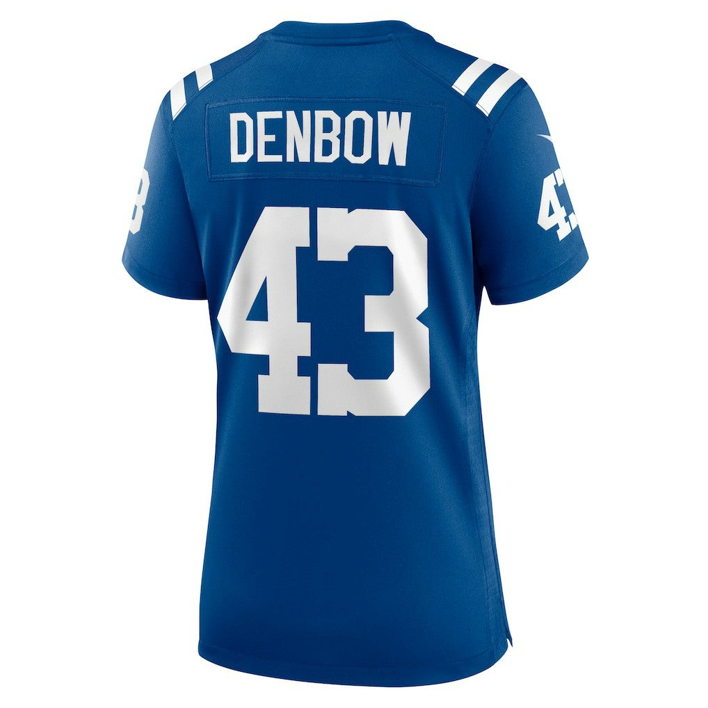 Indianapolis Colts Trevor Denbow  Women's Game Player Jersey | NFL Sale