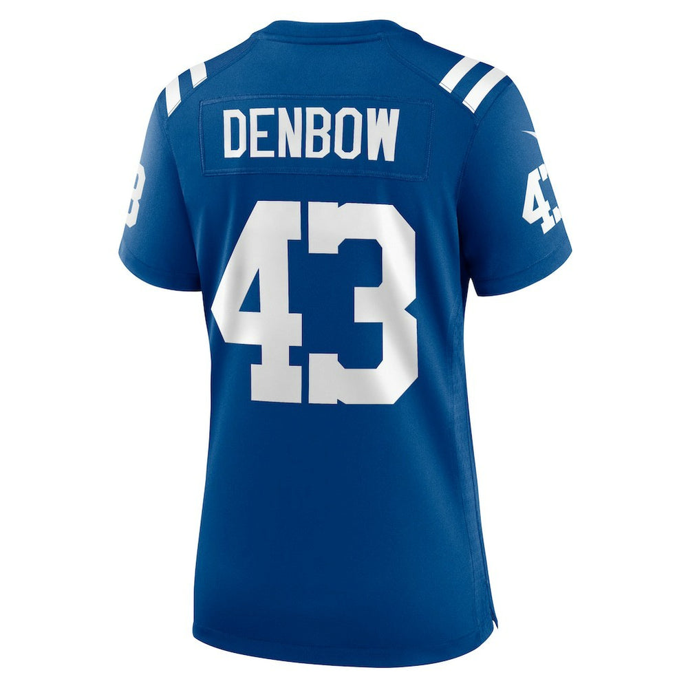 Indianapolis Colts Trevor Denbow  Women's Game Player Jersey | NFL Sale