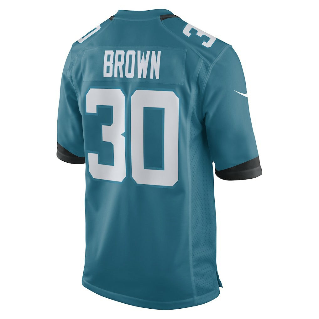 Jacksonville Jaguars Montaric Brown  Game Player Jersey | NFL Hot