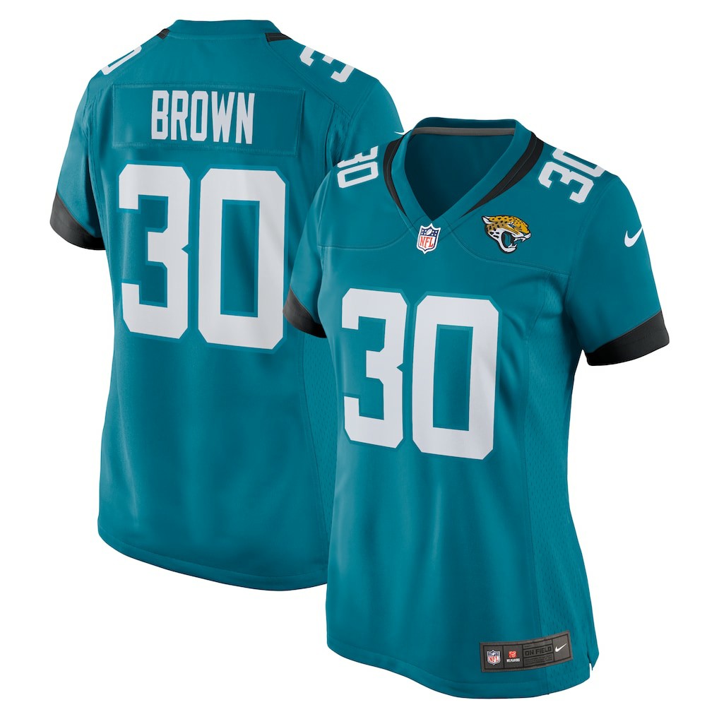 Jacksonville Jaguars Montaric Brown  Women's Game Player Jersey | NFL US