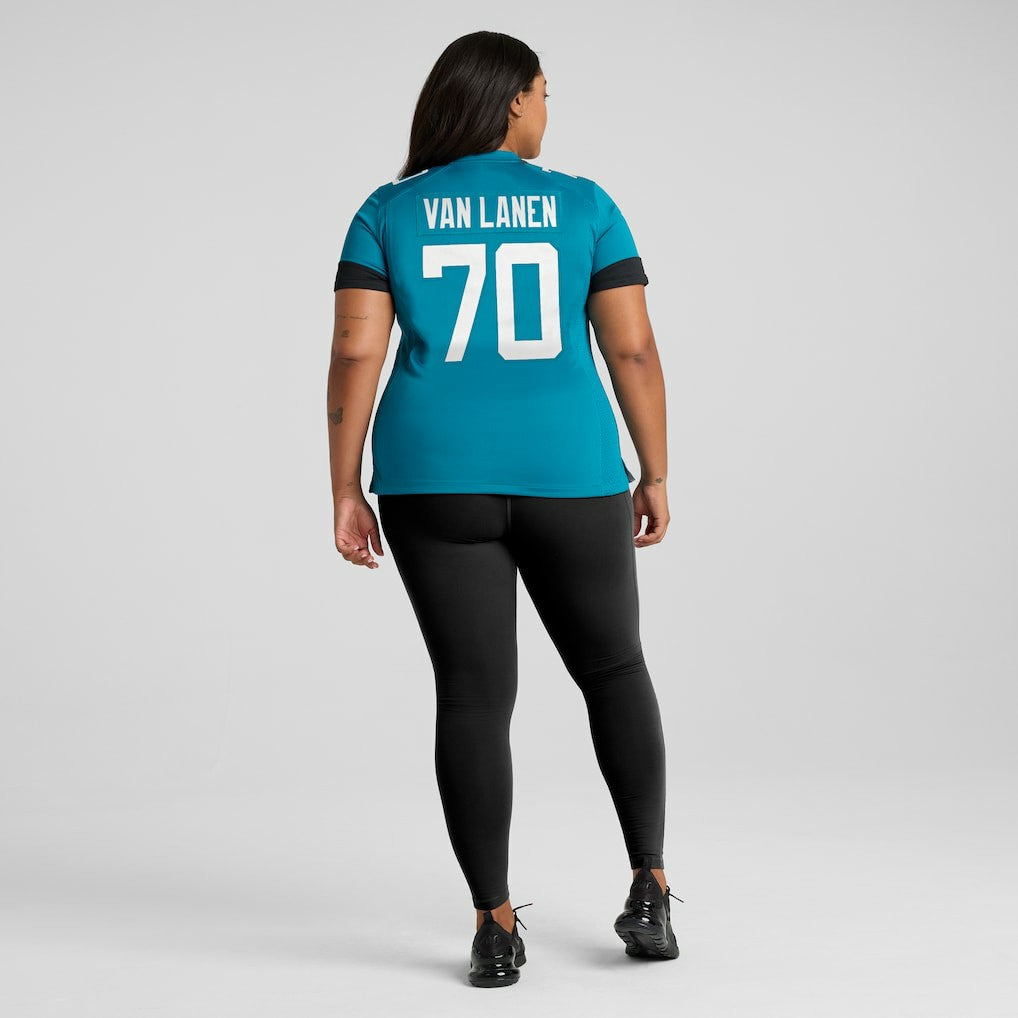 Jacksonville Jaguars Cole Van Lanen  Women's Game Player Jersey | NFL Outlet