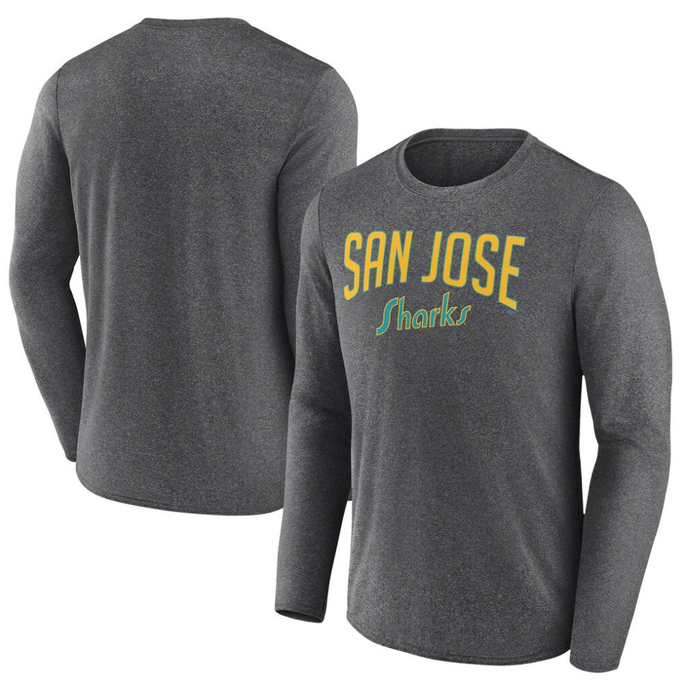 San Jose Sharks Fanatics Special Edition 2.0 Scoring Chance Long Sleeve T-Shirt -  NHL T-shirts