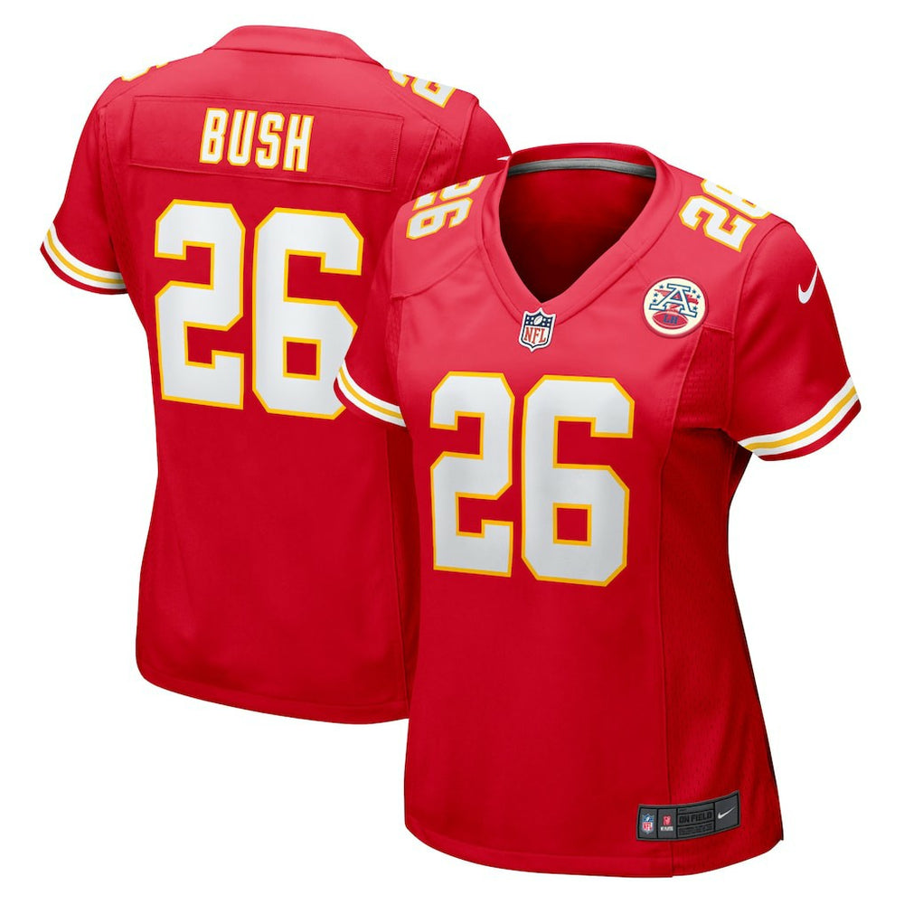 Kansas City Chiefs Deon Bush  Women's Game Player Jersey | NFL Discount