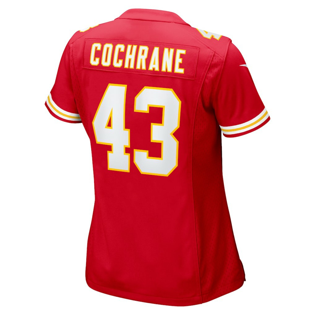 Kansas City Chiefs Jack Cochrane  Women's Game Player Jersey | NFL Near me