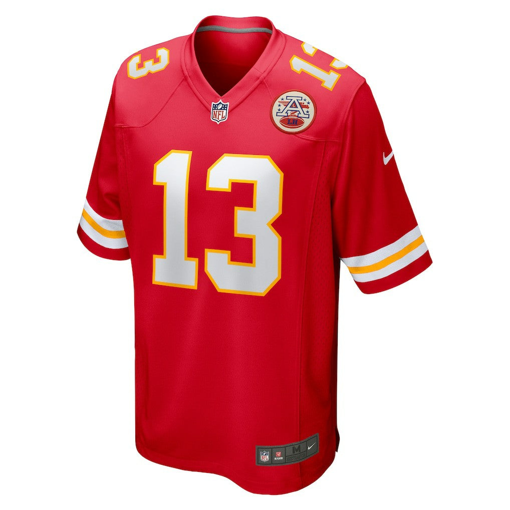 Kansas City Chiefs Nazeeh Johnson  Game Player Jersey | NFL US